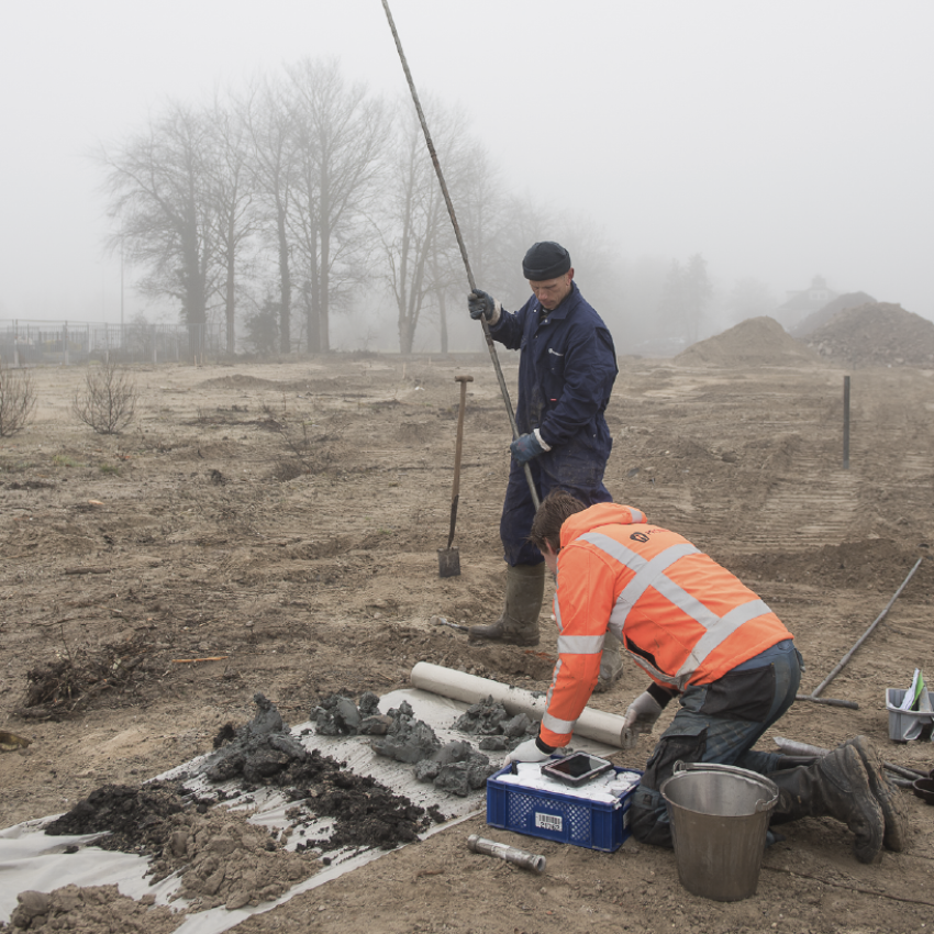 Bodemonderzoek Milieu veldwerk